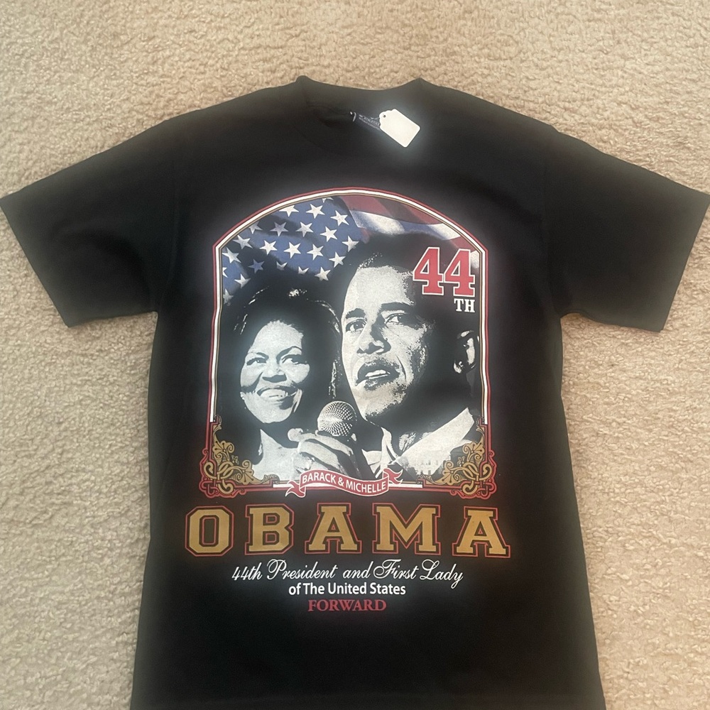 Black Obama Graphic T-Shirt